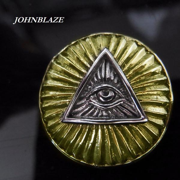 コンチョ ネジ式 プロビデンスの目 フリーメイソン 自由 平等 友愛 寛容 人道 シルバー925＆真...