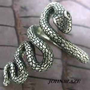 とぐろを巻く蛇 スネークモチーフ シルバー925製リング指輪 Jmg 0177 Johnblaze 通販 Yahoo ショッピング