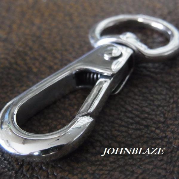 シルバー925製 回転式 アミナスカン クラスプ フック 無地 プレーン D型リングカン 網ナスカン...