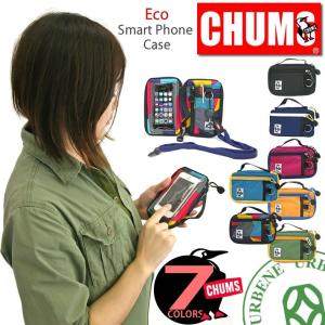 チャムス バック スマホケース カバー CHUMS キーケース エコスマートフォンケース ch60-2022 Eco Smart Phone Case マルチ対応ケース おしゃれ｜johnbull-pants