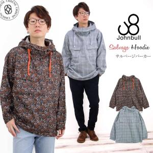 Johnbull（ジョンブル） パーカー メンズ ジップアップ プロセッシング