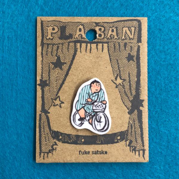 福家聡子　プラバン　相撲ブローチ　117-24