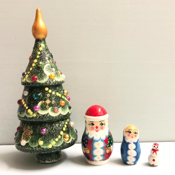 マトリョーシカ　クリスマスツリー3