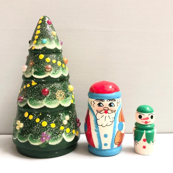 マトリョーシカ　クリスマスツリー4