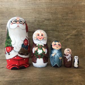 半額】 【美品】コブロフ工房 スヴェトラーナ・カバノワ作 クリスマス