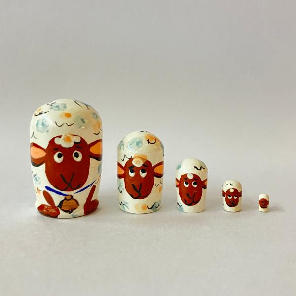 マトリョーシカ　マイクロ　ヒツジ