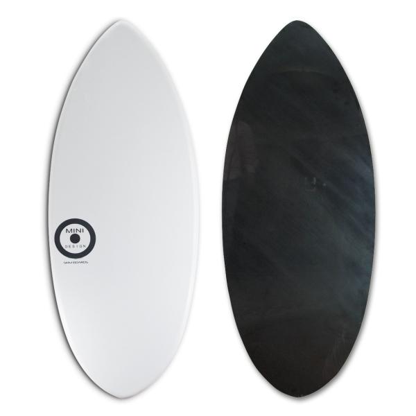 MINI DESIGN スキムボード 122cm 102 WHITE-BLACK マリンスポーツ【日...