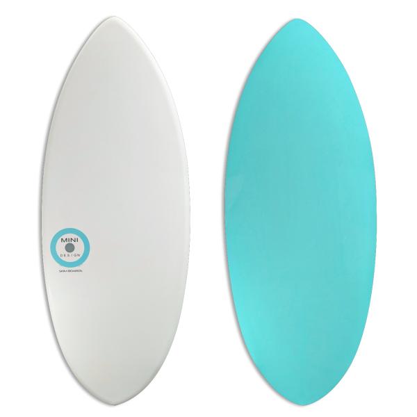 MINI DESIGN スキムボード 125cm A3D-106 WHITE/ ICE BLU 12...