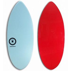 MINI DESIGN スキムボード 128cm A3D-402 WATER BLUE/RED【日本製】｜johns