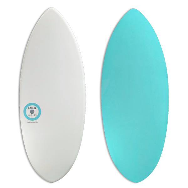 MINI DESIGN スキムボード 128cm 70 WHITE-ICE マリンスポーツ【日本製】