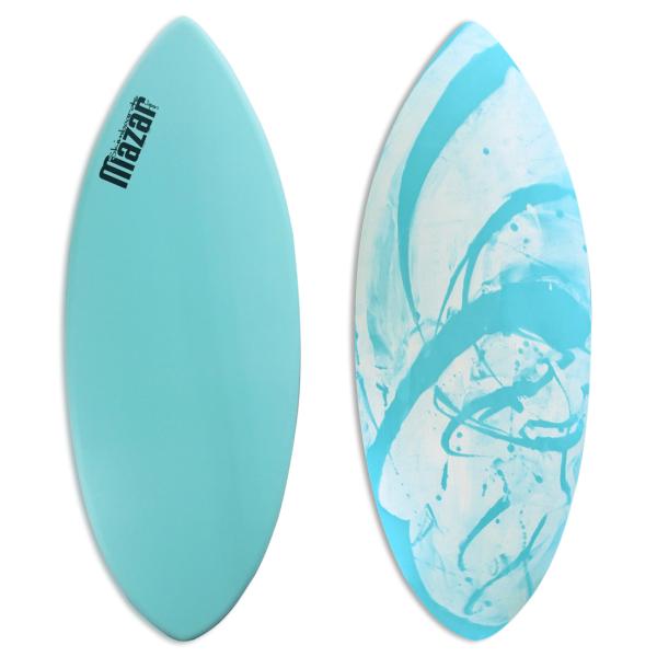MAZAR スキムボード BASIC+133cm 408 ICE BLUE-ART マリンスポーツ【...