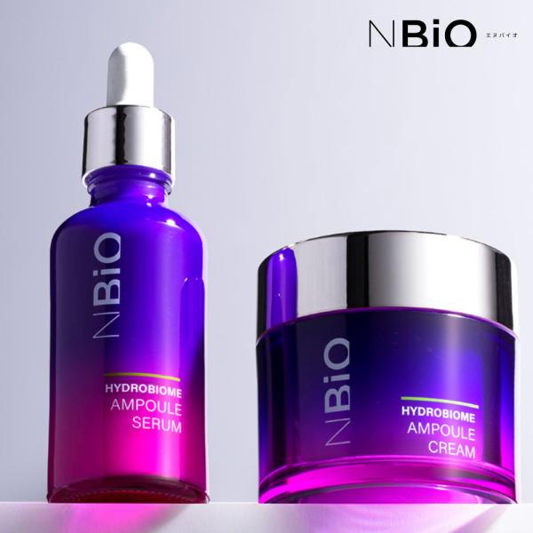 NBiO スキンケア 2点セット アンプル 美容 クリーム エヌバイオ ハイドロバイオーム アンプル...