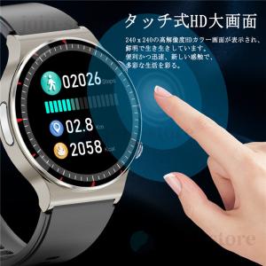 スマートウォッチ 日本製 センサー 心電図EC...の詳細画像3