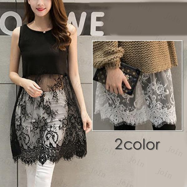 上質 刺繍レース 伸縮性 ノースリーブ 無地 大きいサイズ ロングワンピース 送料無料 綺麗 フレア...