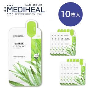 MEDIHEAL メディヒール ティーツリーエッセンシャルマスク 10枚 リニューアル 正規品 パッ...