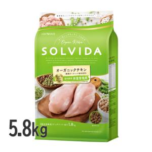 ソルビダ グレインフリー チキン 室内飼育成犬用 3.6kg ソルビダ