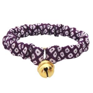 猫の暮らし シュシュカラー 福ちりめん 猫 首輪 シュシュ 猫用 カラー