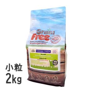 フィッシュワン グレインフリースモールブリードラム 小粒 2kg ドッグフード｜joinus-shop