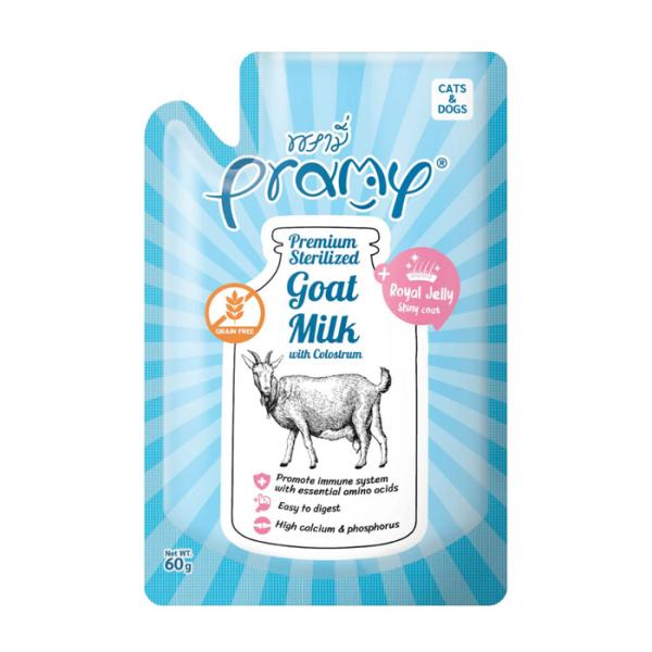 プラミー ヤギミルク 初乳とローヤルゼリー入り 60g