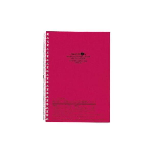 リヒトラブ ツイストリングノート　Ａ５　赤 N-1658-3