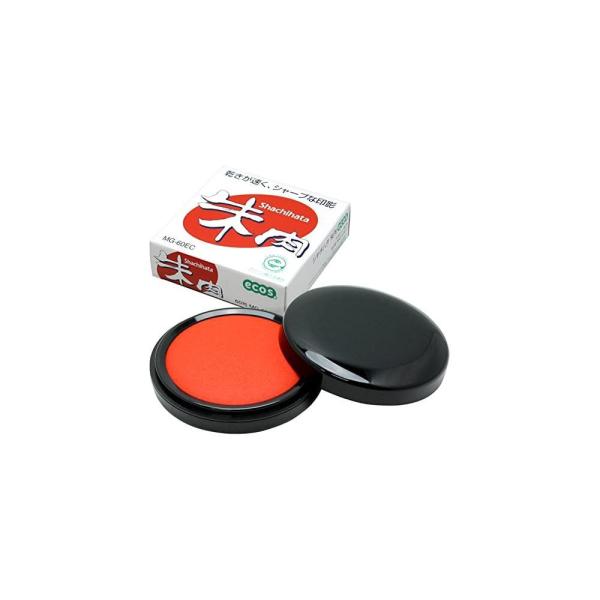 シヤチハタ 朱肉（再生樹脂仕様）　６０号 MG-60EC