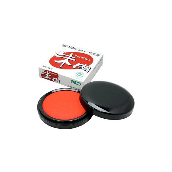 シヤチハタ 朱肉（再生樹脂仕様）　９０号 MG-90EC