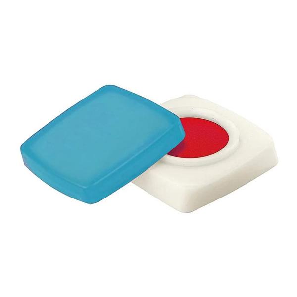 シヤチハタ 印マット付朱肉シクオス３０号　Ｔブルー MGM-30/H-3