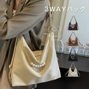 ショルダーバッグ レディース トートバッグ 大容量 A4 2way リュック 3way ショルダー バッグ 通勤 ビジネス 無地 リュックサック 3wayバッグ 肩掛けバッグ 旅行