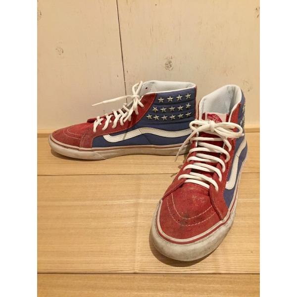 【USED】(ユーズド)VANS ヴァンズ SK8-HI Highcut Skateboard Sn...