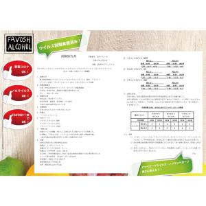 除菌アルコール75 新FAVOSH(ファボッシ...の詳細画像2