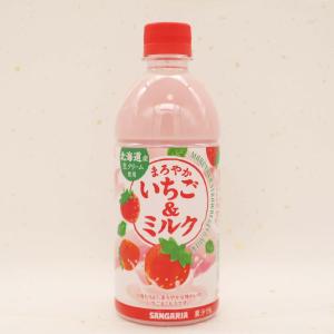 サンガリア まろやかいちご&ミルク 500ml ×24本｜jokondosan