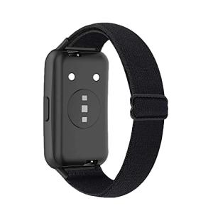 AiMaoo バンド HUAWEI Band 7 対応 交換バンド ナイロン スポーツバンド 柔らかい ストラップ サイズ調節可能 ストラップ 速乾性