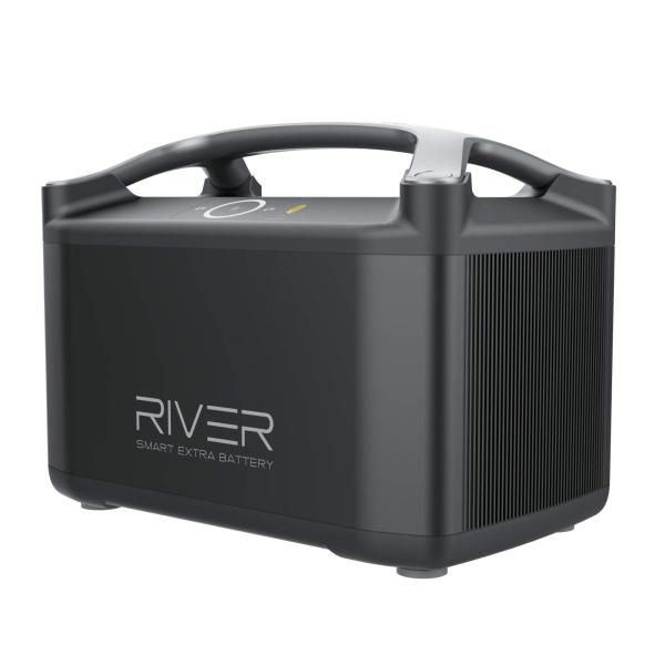 EcoFlow ポータブル電源 RIVER Pro専用容量拡張バッテリー 720Wh 付け替え簡単 ...
