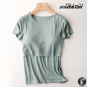 授乳服 半袖 授乳Tシャツ マタニティー トッ...の詳細画像3