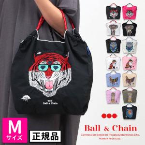 ボールアンドチェーン Ball&Chain バッグ 刺繍 Mサイズ モルガ エコバッグ BCMB 正規品｜jolisac