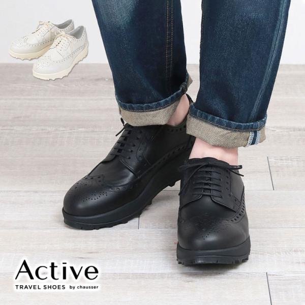 スニーカー トラベルシューズ ショセ ACTIVE TRAVEL SHOES by chausser...