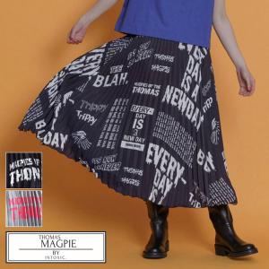 THOMAS MAGPIE トーマスマグパイ スカート プリーツ オリジナルテキスタイル 2223602