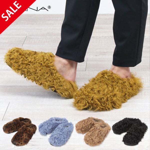 ファーサボ MANA マナ ふわふわサンダル 535023 SALE 30%OFF