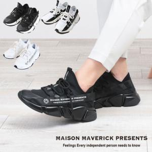 未使用品MAISON MAVERICK PRESENTS MID スニーカー MAISON MAVERICK PRESENTS（メゾン・マベリック・プレゼンツ