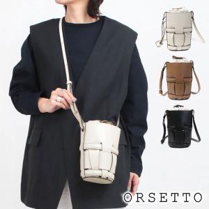 オルセット ORSETTO CITTA レザーショルダーバッグ　ボルドー ORSETTO（オルセット） ショルダーバッグ 薄マチショルダー METALLO 01