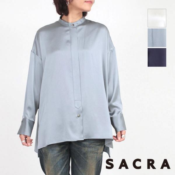 SACRA サクラ サテンシャツ TRIACE SATIN 124619071