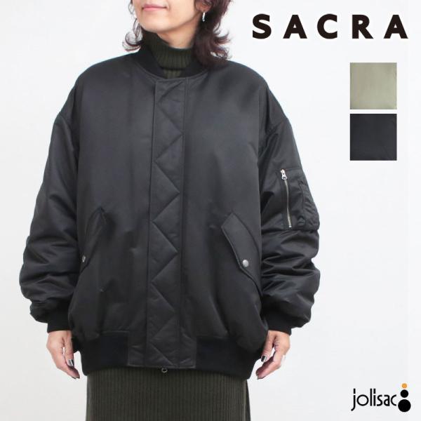 アウター レディース MA-1 SACRA サクラ PREMIUM H.COUNT TWILL FL...