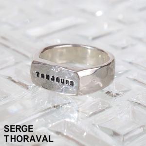 セルジュ トラヴァル シルバー リング SERGE THORAVAL TOUJOURS いつも C1...