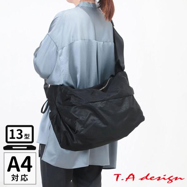 T.A design ティーエーデザイン ショルダーバッグ クロ F-494-SH1