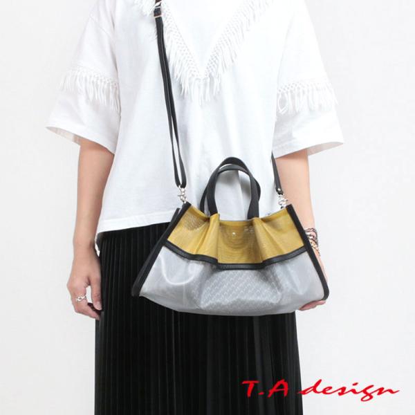 ティーエーデザイン メッシュトート 2WAY F-495-S TA-design 日本製 正規品