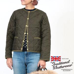 TRADITIONAL WEATHERWEAR アウター ARKLEY アークリー ノーカラージャケット 22119002 MILITARY×MILITARY｜jolisac