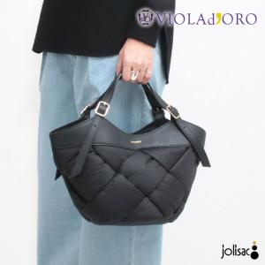 ヴィオラドーロ ナイロンボンディングトート V8956 VIOLAd'ORO 軽いバッグ 新作 正規品