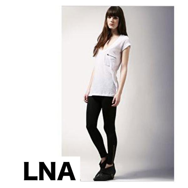 【送料無料メール便】LNA エルエヌエー ジッパーレギンス ZIPPER LEGGINGS Blac...