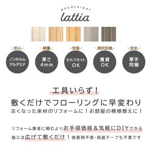 軍手プレゼント 軽量 ウッドカーペット ラグ ...の詳細画像4