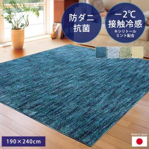 アスワン スーパークールストリーム 130×190cm ラグ ラグマット